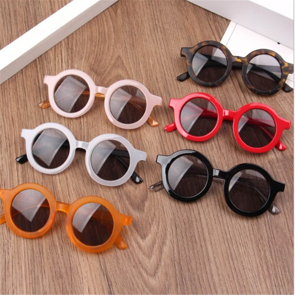 Kids Sunglasses Boys Retro Children Sunglasses Girls Sun Glasses Vintage Baby Oculos simple Wild British Style Eyewear