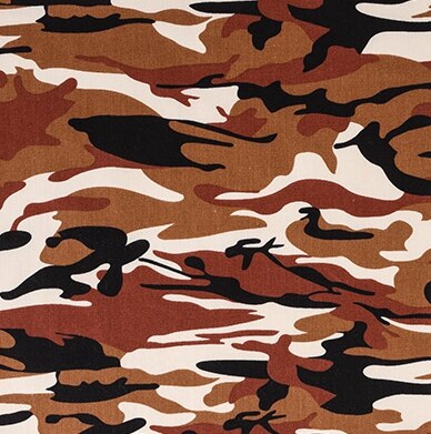 Tela de camuflaje de algodón de yardas, , tela de popelina para ropa de hombre 45*145 cm/unids TJ1343: 5