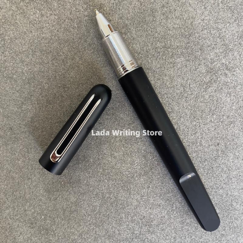 M-series with magnetic cap, fountain pen, rollerball pen, colorful resin holder, beautiful, smooth, writing gifts: Dark khaki / Ef