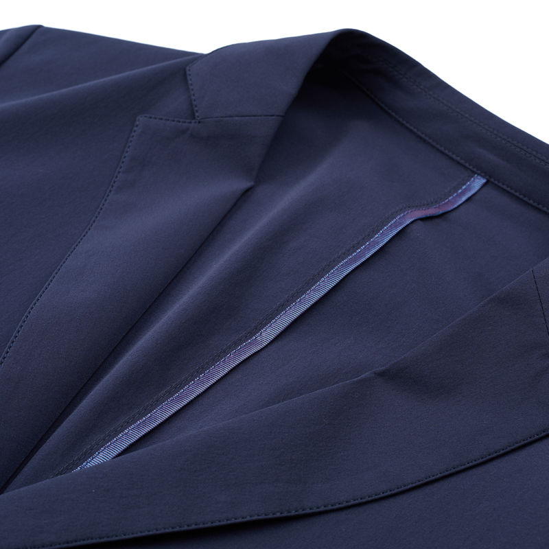 Brand Spring Autumn Men Blazer Slim Fit Black Blue Jacket Business Casual Suit Coat Male