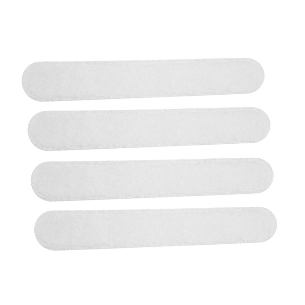 20pcs Caps Sweatband Cotton and Paper Soft Comfortable White Reducing Tape Hat Size Reducer Hats Sweatband for Men Women