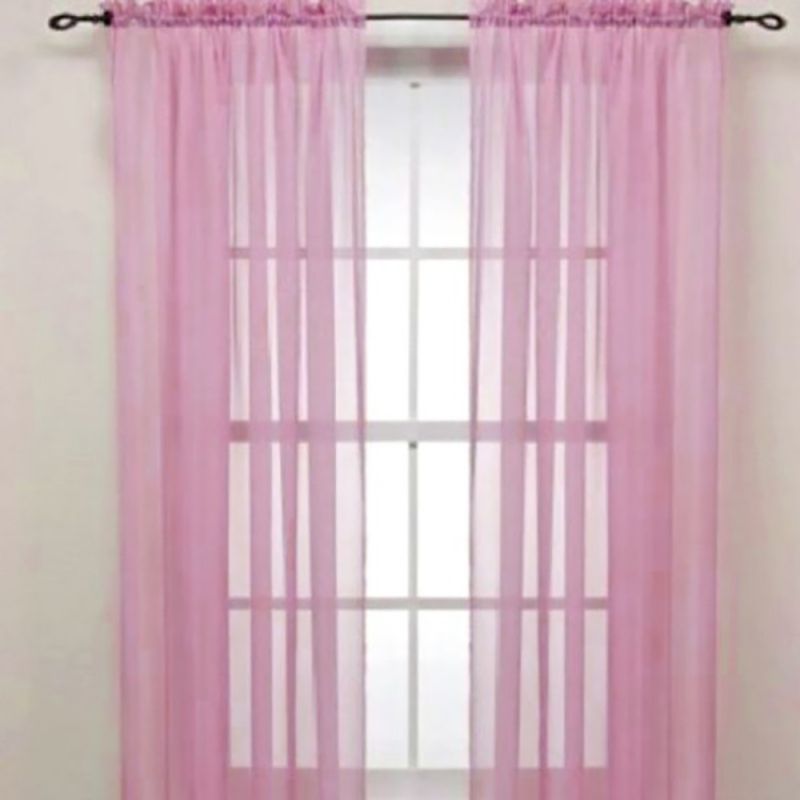 1pc 100*200cm Neue Einfarbig Voile Schiere Vorhang Panel Fenster Vorhänge Europa Fenster Tüll Vorhänge Wohnzimmer zimmer Dekoration: NO. 9