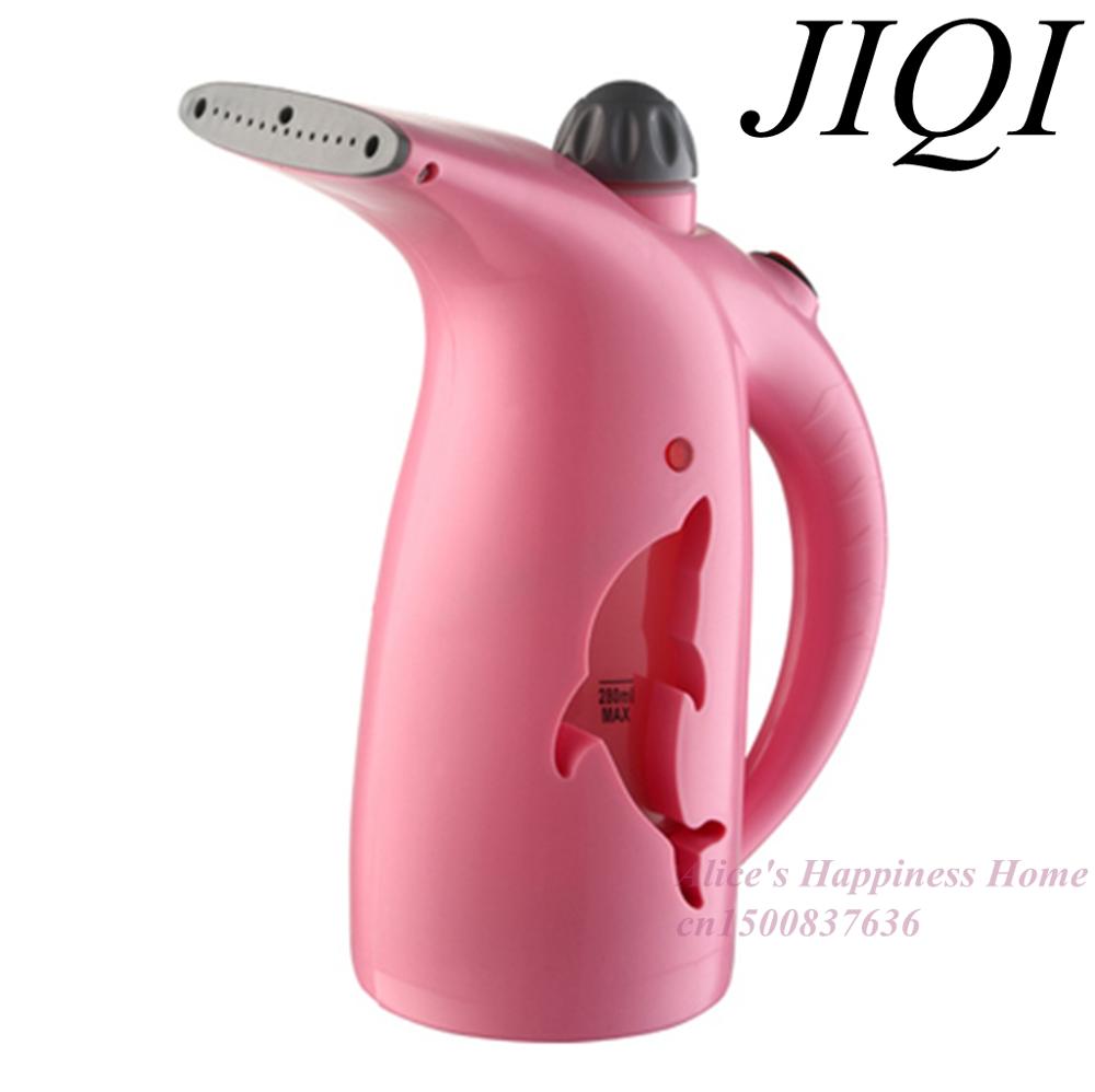 DMWD Armed with steam hang ironing machine household mini iron face steamer: Red