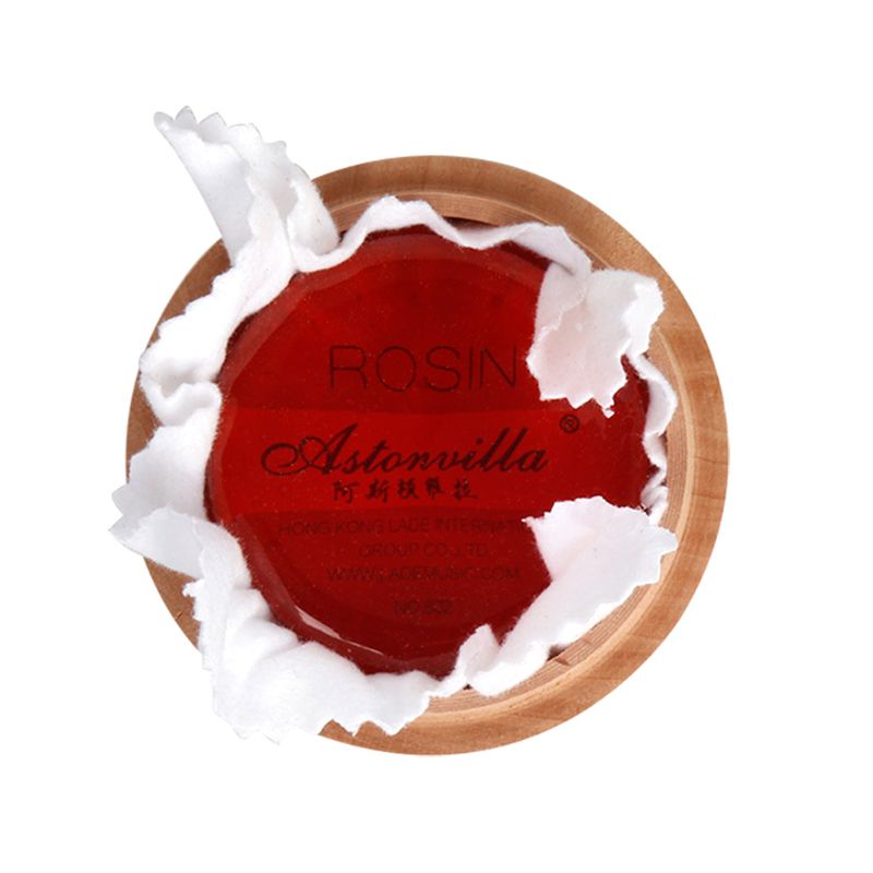 Rosin Met Houten Case, Vioolhars Licht Lage Stof Hars F3MC