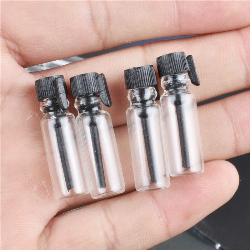 50 stuks 0.5ml 1ml micro glazen parfumflesjes opblaasbare glazen buisflesjes lege parfumflesjes druppelflesjes