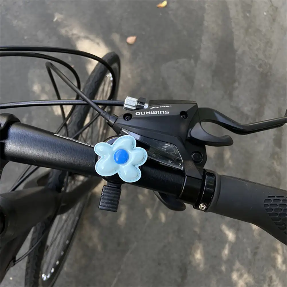 Børn hamburg cykelklokke børn mini sød cykelring alarm advarsel til sport styr horn klokke cykeltilbehør
