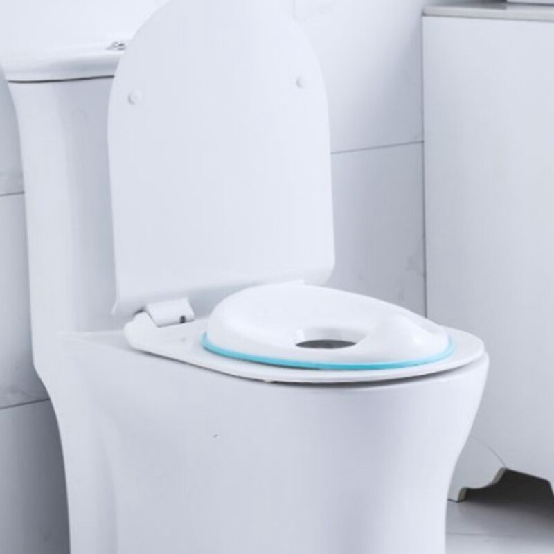 Baby toilet potte træningssæde børn potte sædeunderlag passer til runde & ovale toiletter skridsikker stænkbeskyttelse spædbarn pottepude