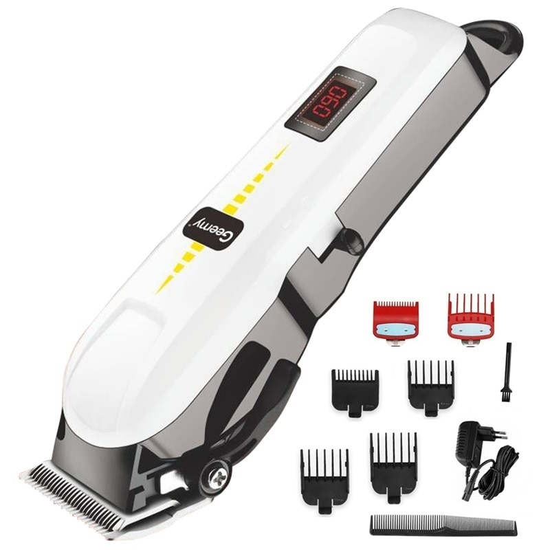 Professionele Kapper Tondeuse Cordless Tondeuse Baard Trimer Voor Mannen Elektrische Haar Snijden Verstelbare Kapsel Machine Set