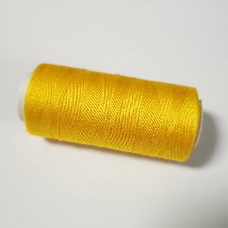 Knitting Thread Polyester Sewing Thread 10 Rolls/Box Colorful White Black Thread DIY Apparel Sewing Accessories