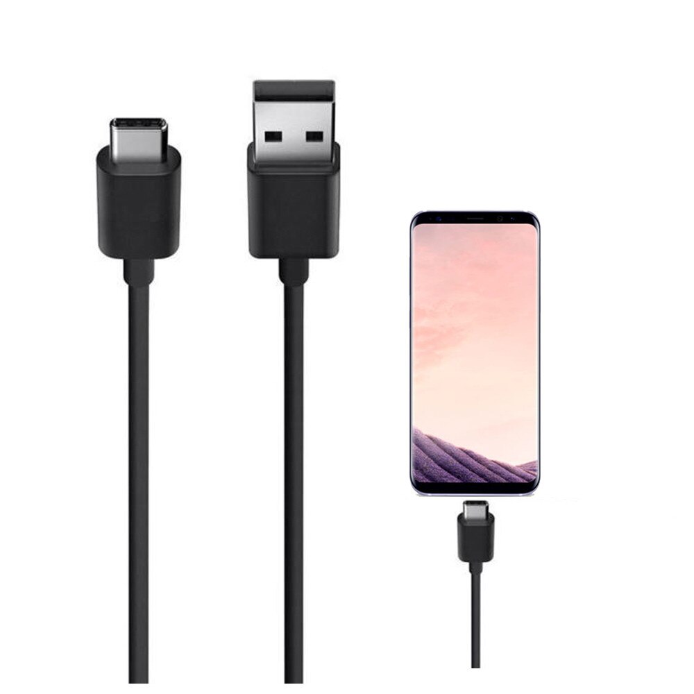 1M USB-C Usb 3.1 Type C Data Charge Oplaadkabel Snel Opladen Usb C Kabel Voor Samsung Galaxy S8/S8 Plus Android Telefoons