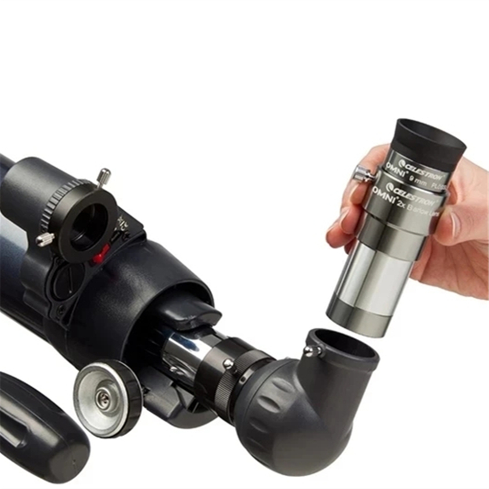 Celestron 1,25" Omni Plössl Okular für Astronomie-Teleskop 4/6/9/12/15/32/40mm/2X Barlow-Objektiv