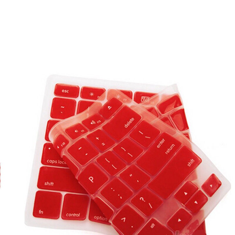 Silicone Keyboard Skin Cover For Macbook Pro Air Mac Retina 13" 15" 17" b38: Red