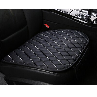 PU Leather Car Seat Covers for VW Polo Golf Passat CC Touran Tiguan Toureg Touareg Phaeton T-ROC Multivan Car Accessories: Black white 1 piece