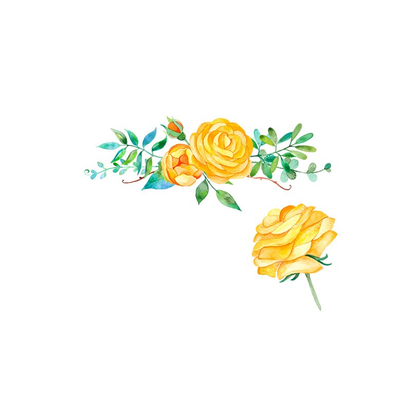 Zttzdy 23.6*18.2cm gele rozenbloem persoonlijkheid muurdecoratie thuis toiletbril stickers  t2-0667