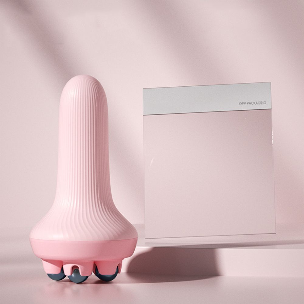 Pressoterapi smärtlindring muskelavslappning ben smal midja arm rullboll massageapparat massager rullmassageverktyg bollar kroppsmassager: Elfenben