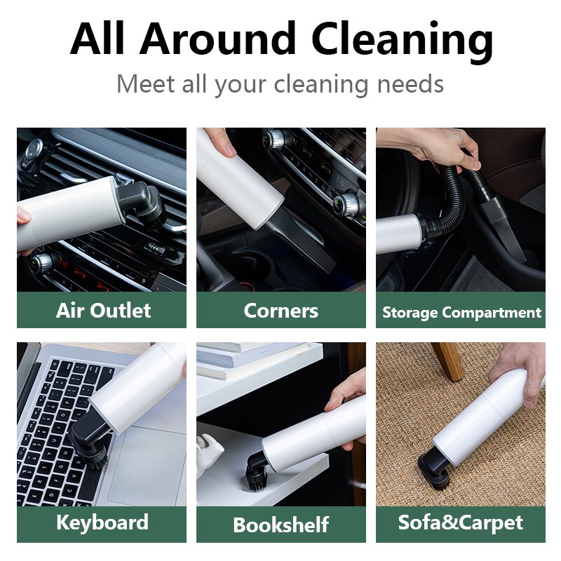 car vacuum cleaner handheld automatic vacuum cleaner Portable wired car home wet and dry dual-use strong suction mini cleaner