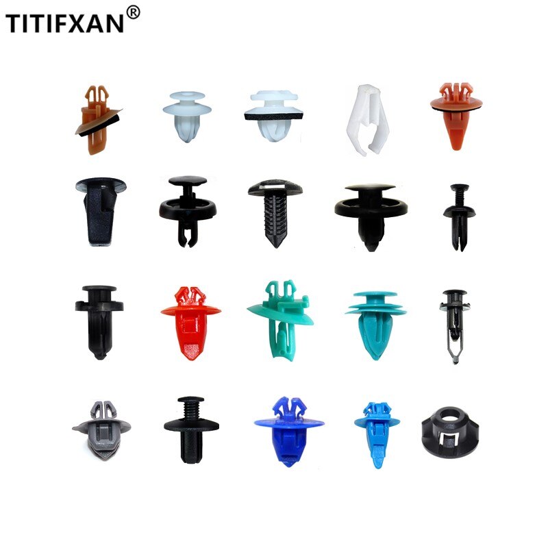 For Toyota Tundra Solara Scion Car Bumper Fender Wheel Arch Door Panel Trim Roof Cover Trunk Strip Snap Rivet Fastener Clips Kit