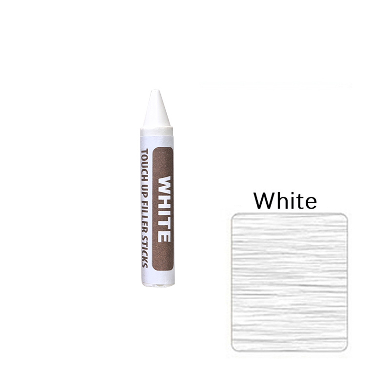 8 Colors Waterproof Furniture Touch Up Paint Tools Scratch Stain Paint Peeling Repair Marking Pen Large Capacity Marker Pen: creamy-white