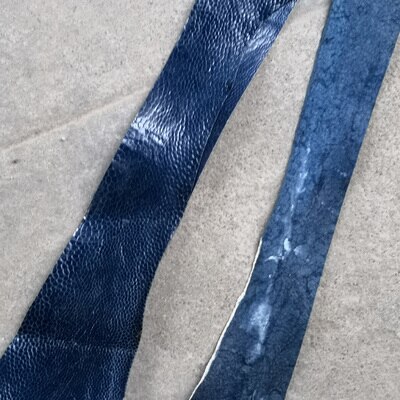 1 pcs Struisvogel leer stof voor horloge band/gesp 35*2.6 cm: 13