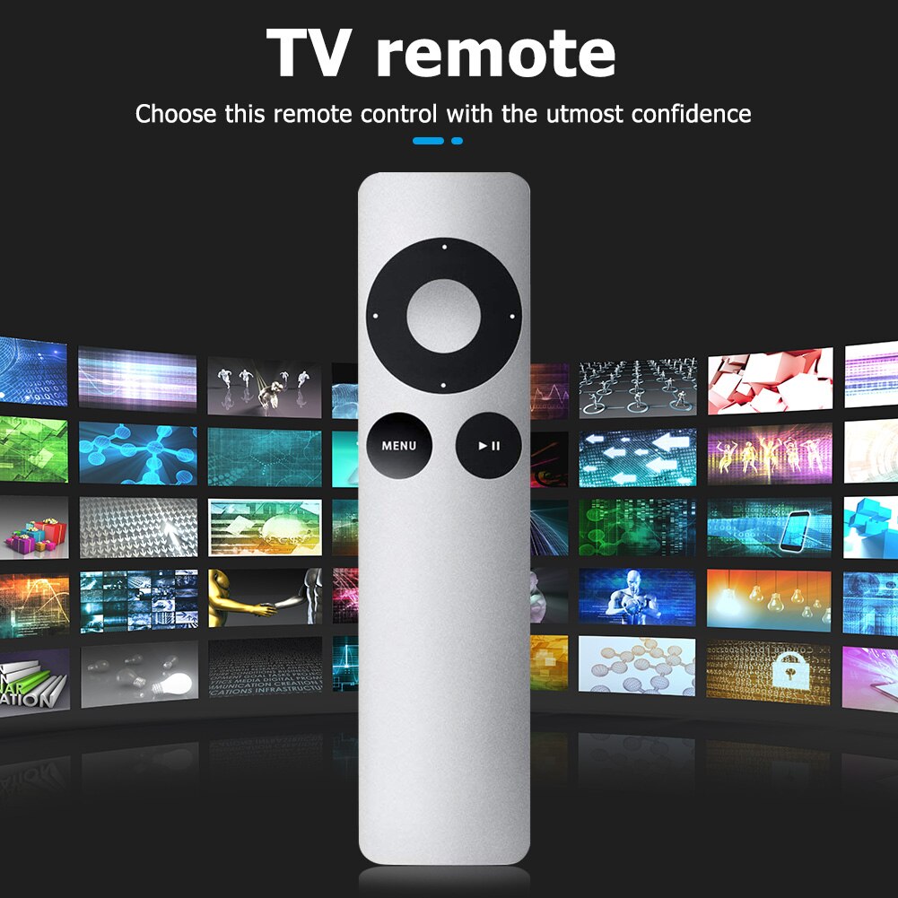 Universele Vervanging Afstandsbediening Voor Apple Tv TV1 TV2 TV3 Mini Afstandsbediening Voor MC377LL/Een MD199LL/Een voor Macbook Pro