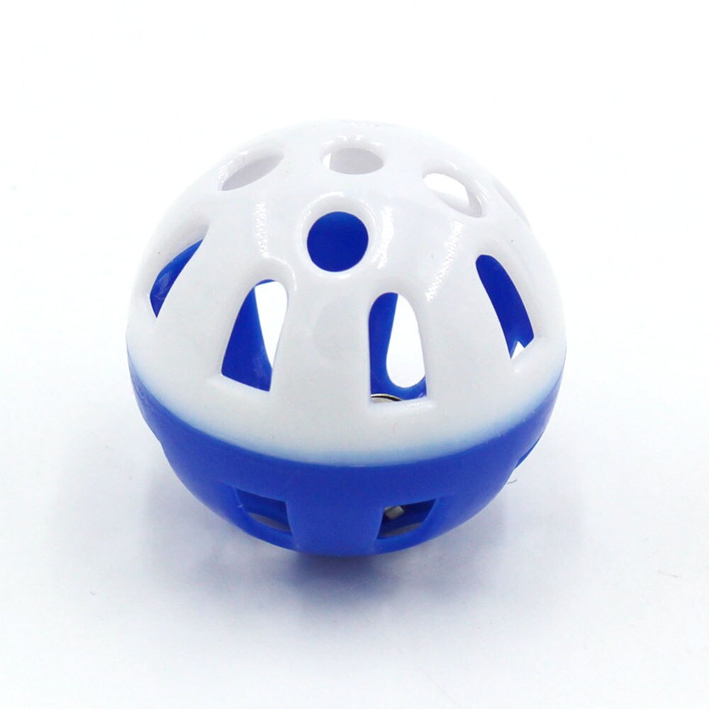 Pet Parrot Toy Colorful Hollow Rolling Bell Ball Bird Toy Parakeet Cockatiel Parrot Chew Cage Fun Cat Toys