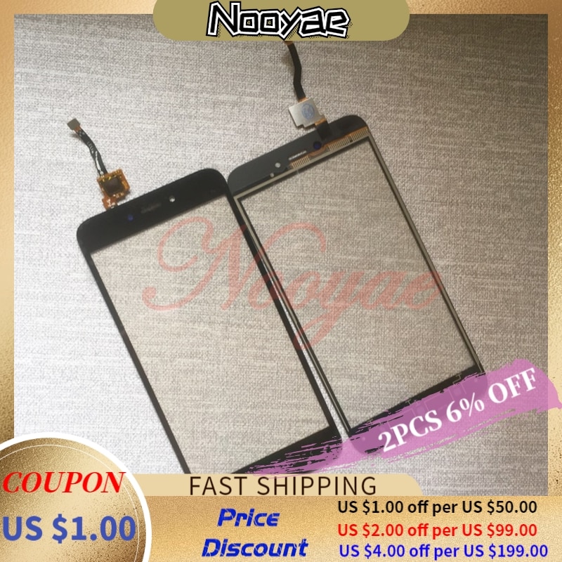 Black White Sensor For Xiaomi Redmi Go Touch Screen Digitizer Glass Sensor Panel touchpad touchscreen +tracking