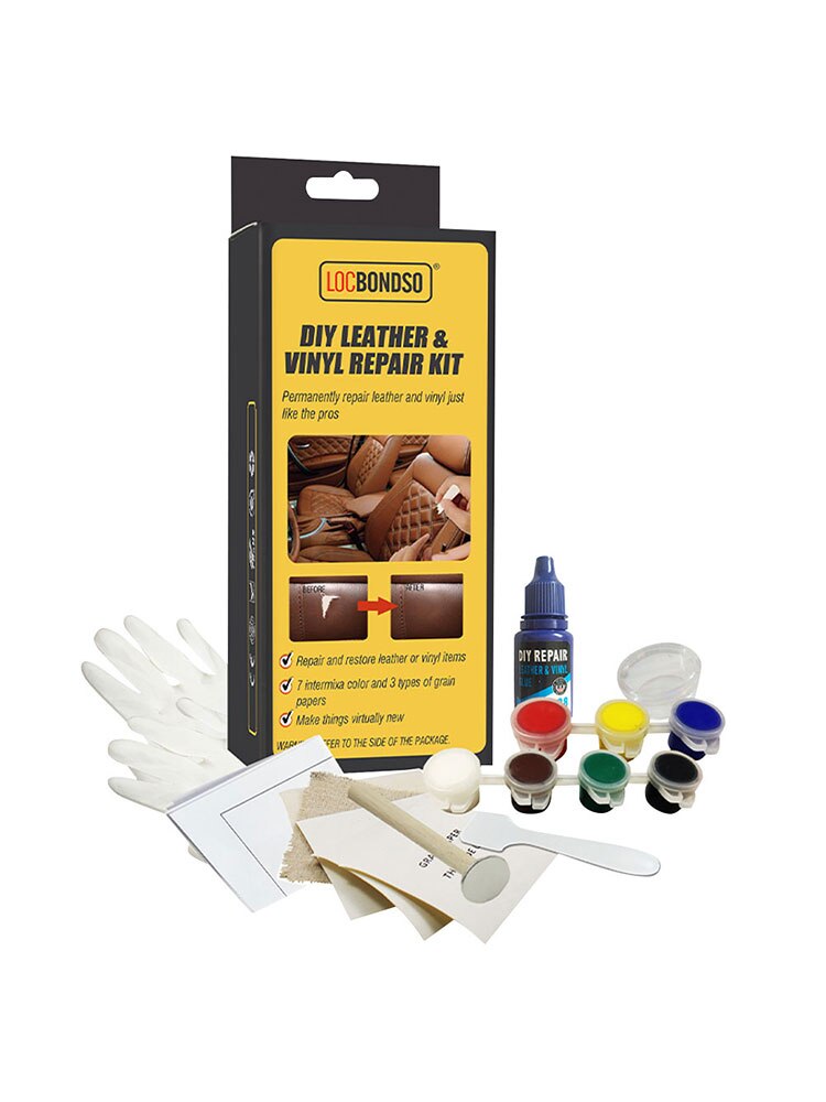 15Ml Autostoel Leer Vinyl Reparatie Kit Handige Lijm Voor Autostoel