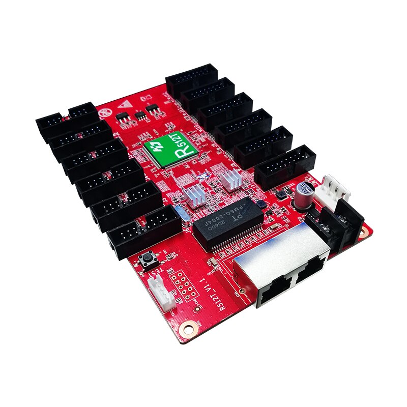 Huidu r512t sustituye la tarjeta de control r501 r512 al aire libre a todo color, señal led móvil a todo color para exteriores, led programable