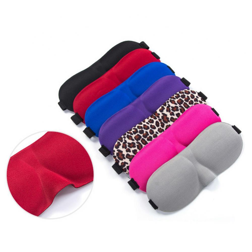 Draagbare 3D Slapen Oogmasker Zacht Ademend Oogmasker Reizen Blinddoek Slaapmasker Slapen Aid Cover Light Gids Eye Relax