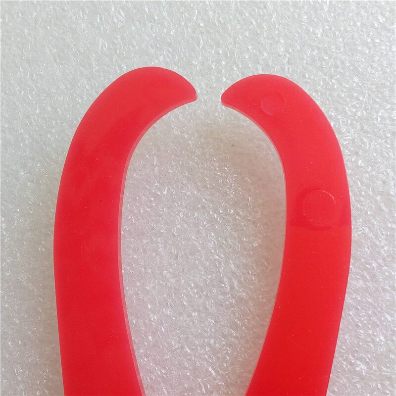 6" Length Bent-leg Plastic Caliper Clay Sculpture Ceramic Measuring Pottery Tools Red