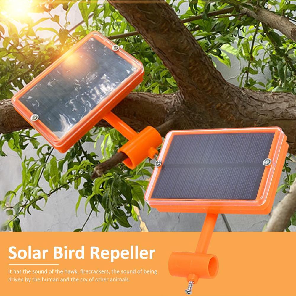 Ultrasone Solar Animal Repellent Tuin Vogel Ongediertebestrijder Rijden Apparaat Voor Buitenshuis