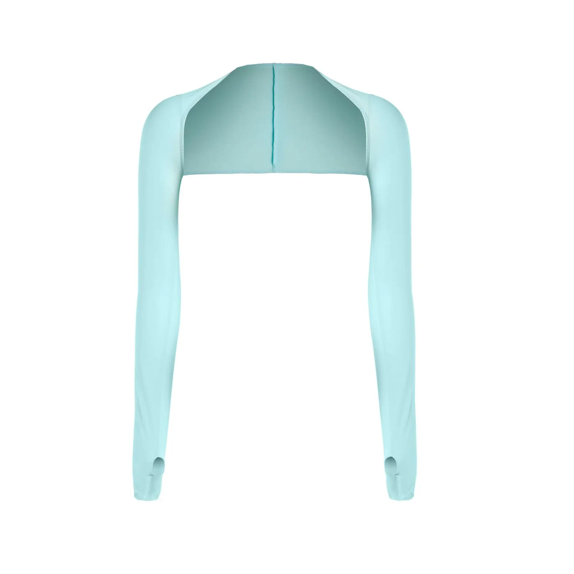 Arm Cover Warm Sun Protection UV Protection Sports Sleeve Arm Cover A Long-sleeved Running and Cycling Hooded Top