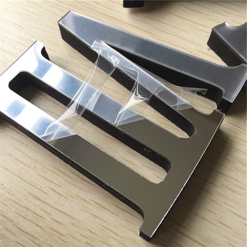 DIY Wall Stickers Acrylic Modern Roman Numerals Wall Clock 3D Mirror Surface Sticker Home Office Decor