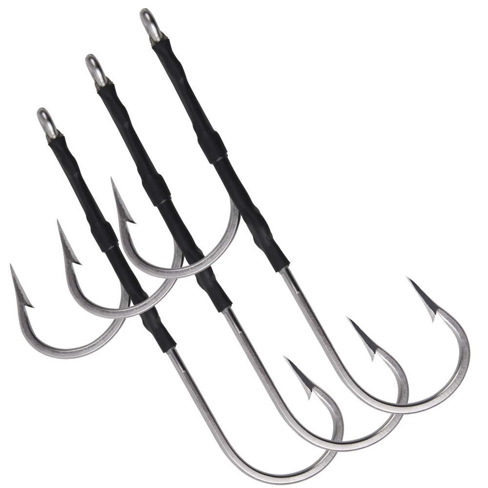 Zoutwater Vissen Haken Set, 110Pcs O'shaughnessy Rvs Hengelen Haken Lange Schacht Gesmeed J Vissen Haken Voor Zoetwater Zout water