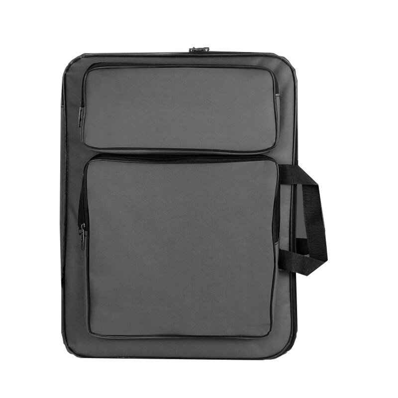 Multifunctionele Reizen Schets Tas Voor Schetsen Gereedschap Kunstenaar Canvas Schilderijen Art Supplies Schouders Rugzak Schilderen Zak 8K: grey
