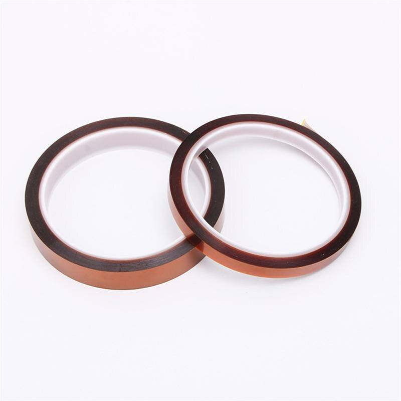 4 Rolls Hittebestendig Tape Multi-Purpose Duurzaam Nuttig Polyimide Tape Band Voor Masking Solderen Splicing Draden