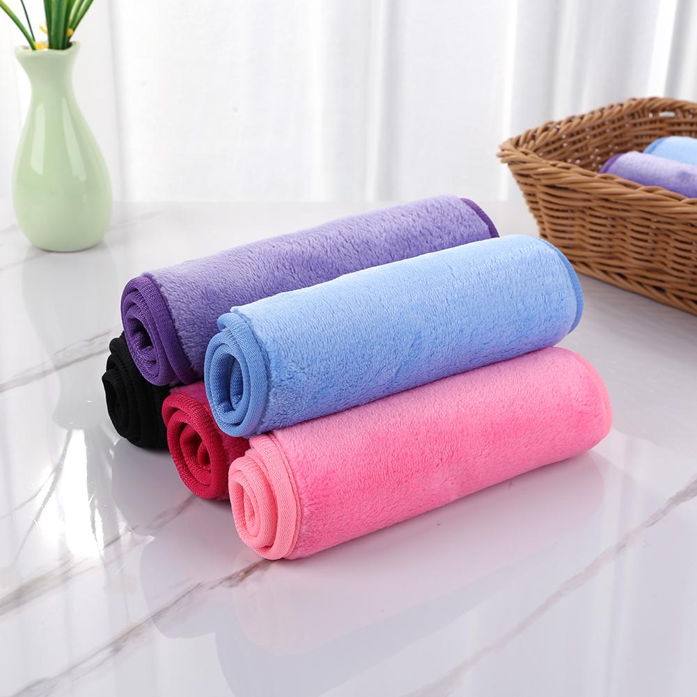40X17cm in Microfibra Panno Del Viso pad Riutilizzabile trucco dispositivo di rimozione Pulizia Viso Asciugamano Vicino di Lavoro A Maglia e Meticolosa Tessitura