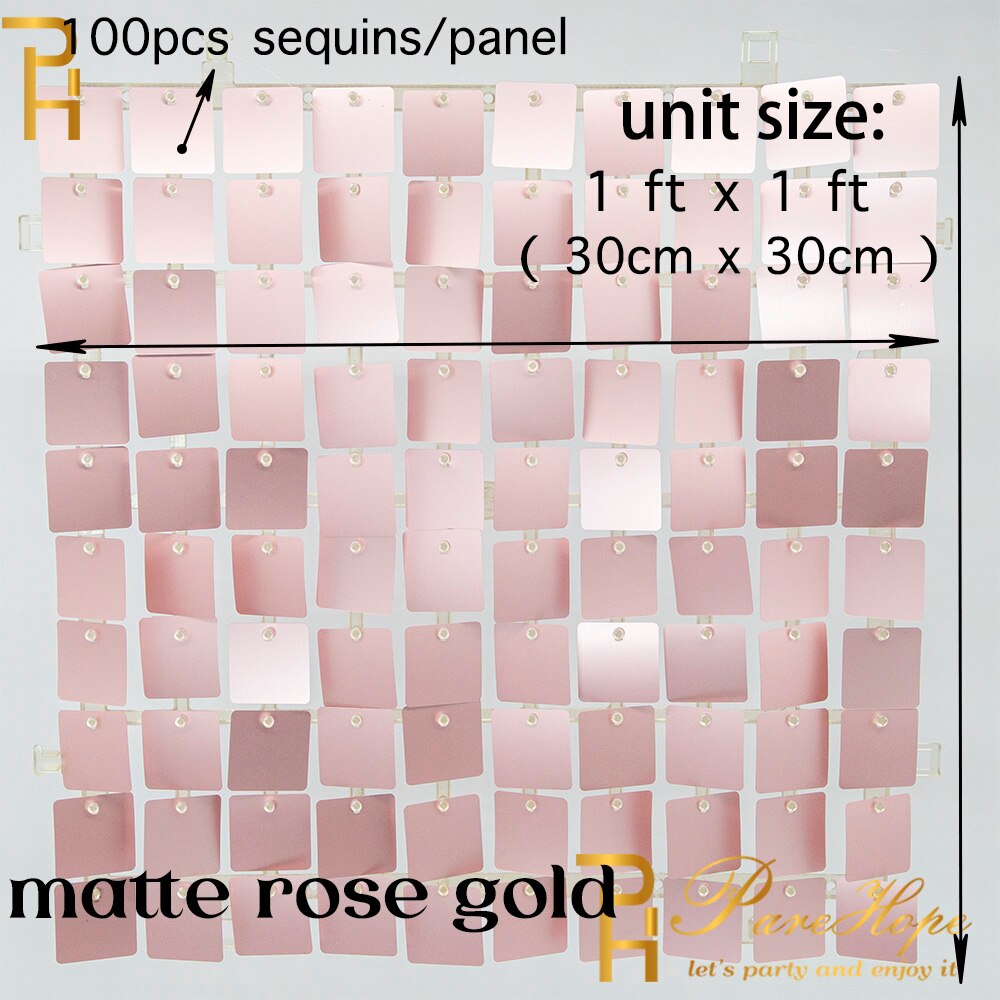 Square Pneumatic Reinforcing Plate, Pneumatic Self-Locking Plate, Bright Wall Bottom Decorative Plate: matte rose gold