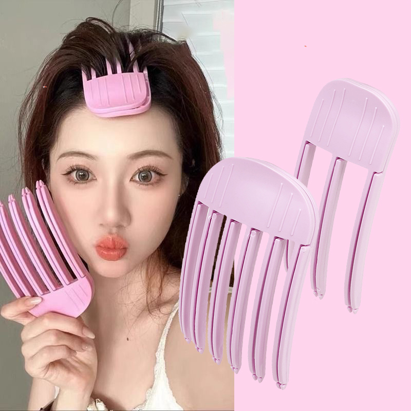Fluffy Hairpin Curling Bangs Clips Hair Roots Volumizing Hair Clips Women Curling Fixed Shape Clips Volume Hair Roller