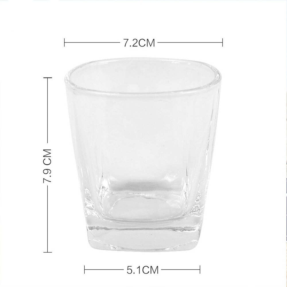 Houseeyou 2 st whisky dricker brett kristallvin glas koppar tumlare för bar cocktail korta öl glas brandy snifters cigar