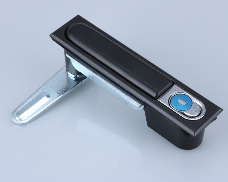 Factory Outlet,black,silver Square Plane lock,ms 818,Distribution box cabinet door locks,Industrial Machinery and Equipment lock: Black