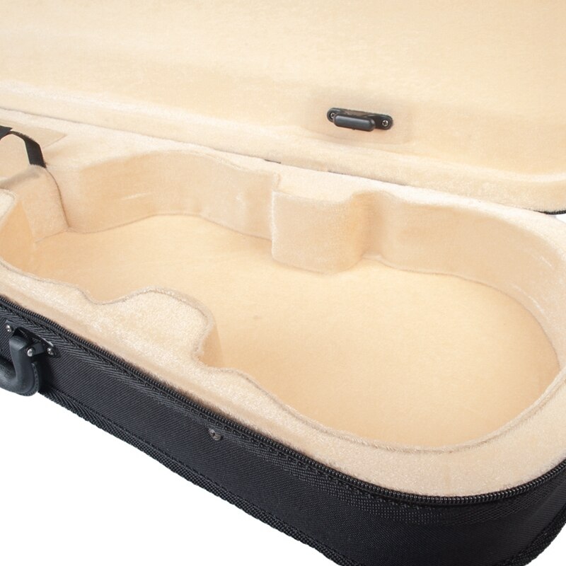 Violin Case Size Triangular Shape Violin Hard Case Yellow Inside Violin Parts