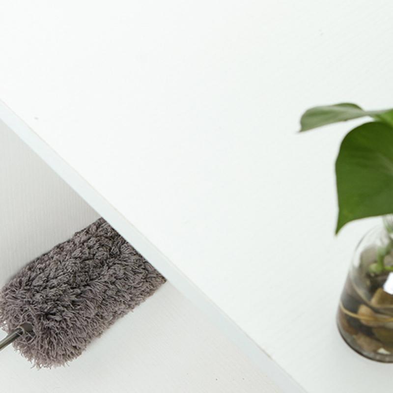 Stofafscheider Intrekbare Anti-Statische Intrekbare Handvat Lederen Lange Sanitaire Borstel Bank Stof Verwijdering Woonkamer Schoonmaken