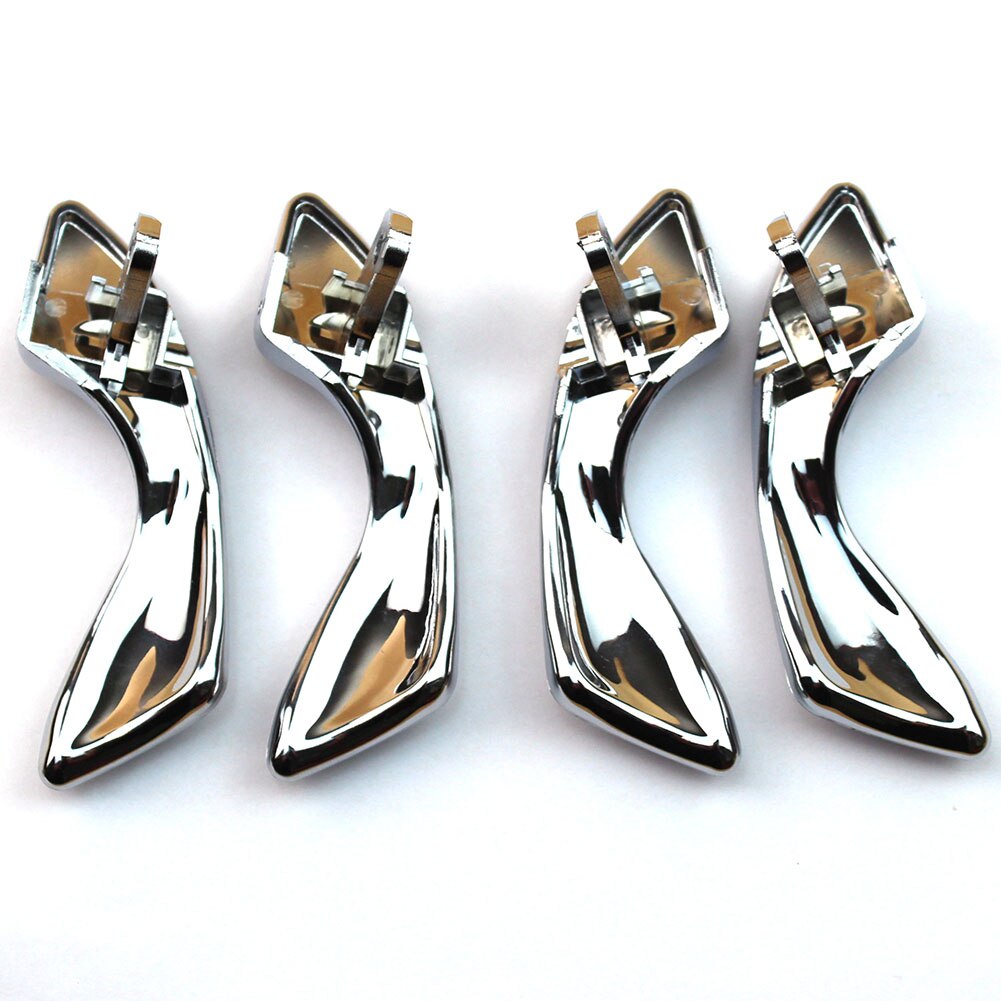 Larbll 4 Stks/partij Verchromen Voor Achter Links Rechts Inner Interieur Deurklink Clip Voor Jac J3 J3S Turijn ~ 6105230U8010