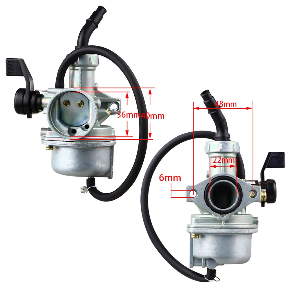 PZ22 22mm Carburetor Carb For 50cc 110cc 125cc Taotao Honda Yamaha Z50 CRF50 XR50 CT90 CT110 XR70 CRF70 Pit Dirt Bike ATV