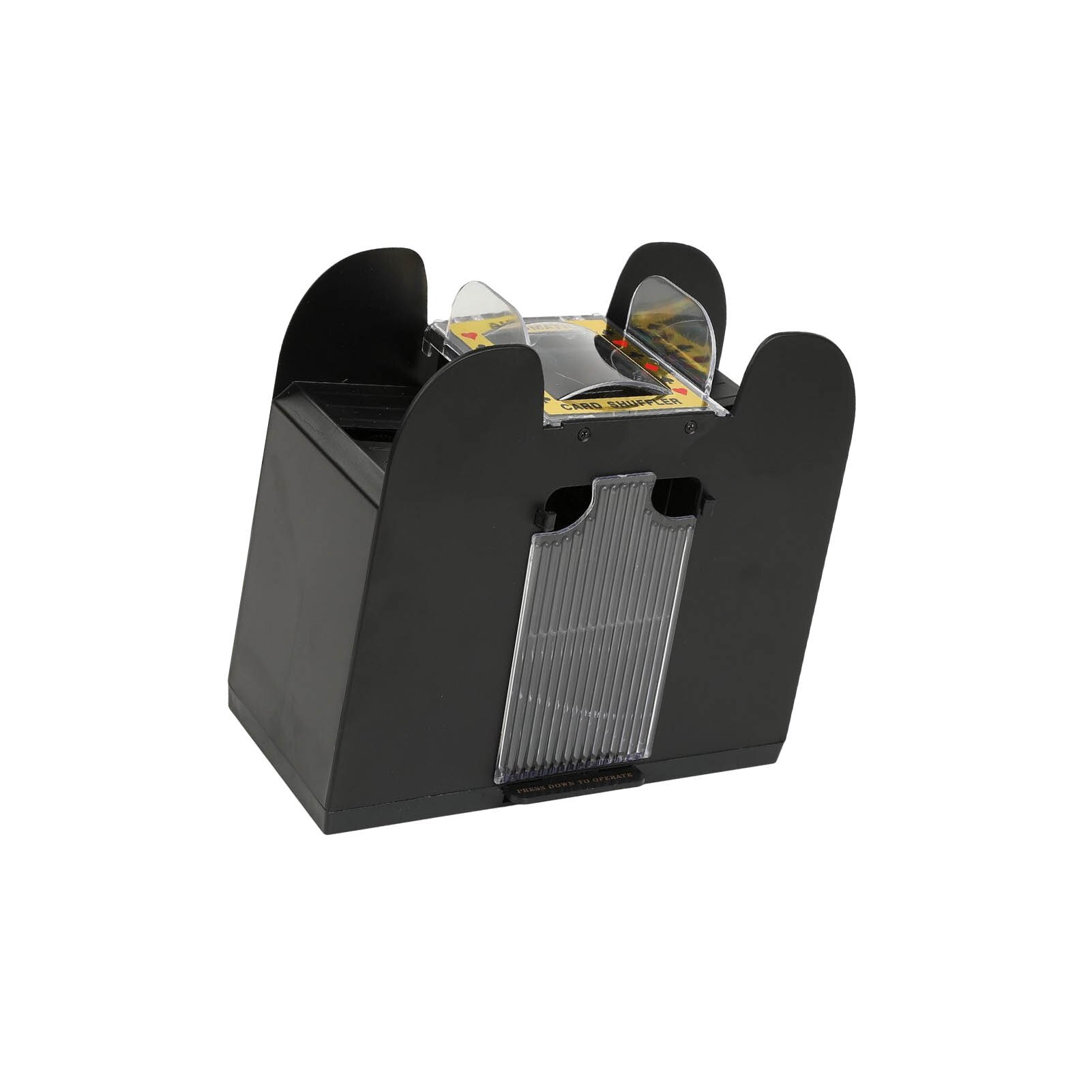 6 Dek Schuifelen Machine Bordspel Poker Speelkaarten Houten Elektrische Automatische Shuffler Perfect Voor Brug Of Poker Spelen