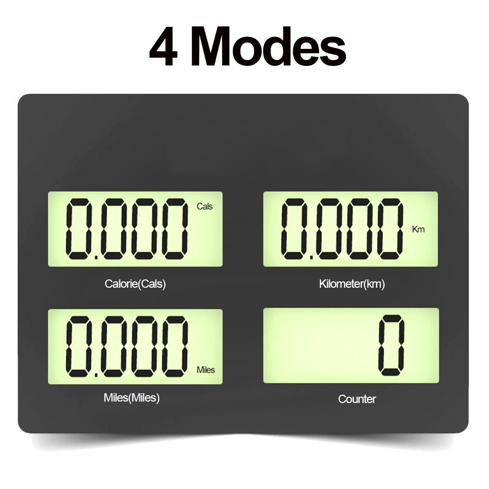 Cordless Jump Ropes with Counter Digital Skipping Rope Smart Jump Rope with 4 Modes Fitness Body Building Exercise Rope