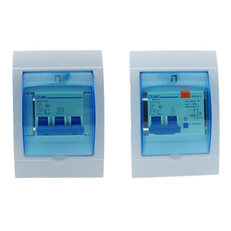 Waterproof Electrical Distribution Box Home Switch Protective Case for 2-3/3-4 Ways Wall Mounted Circuit Breaker