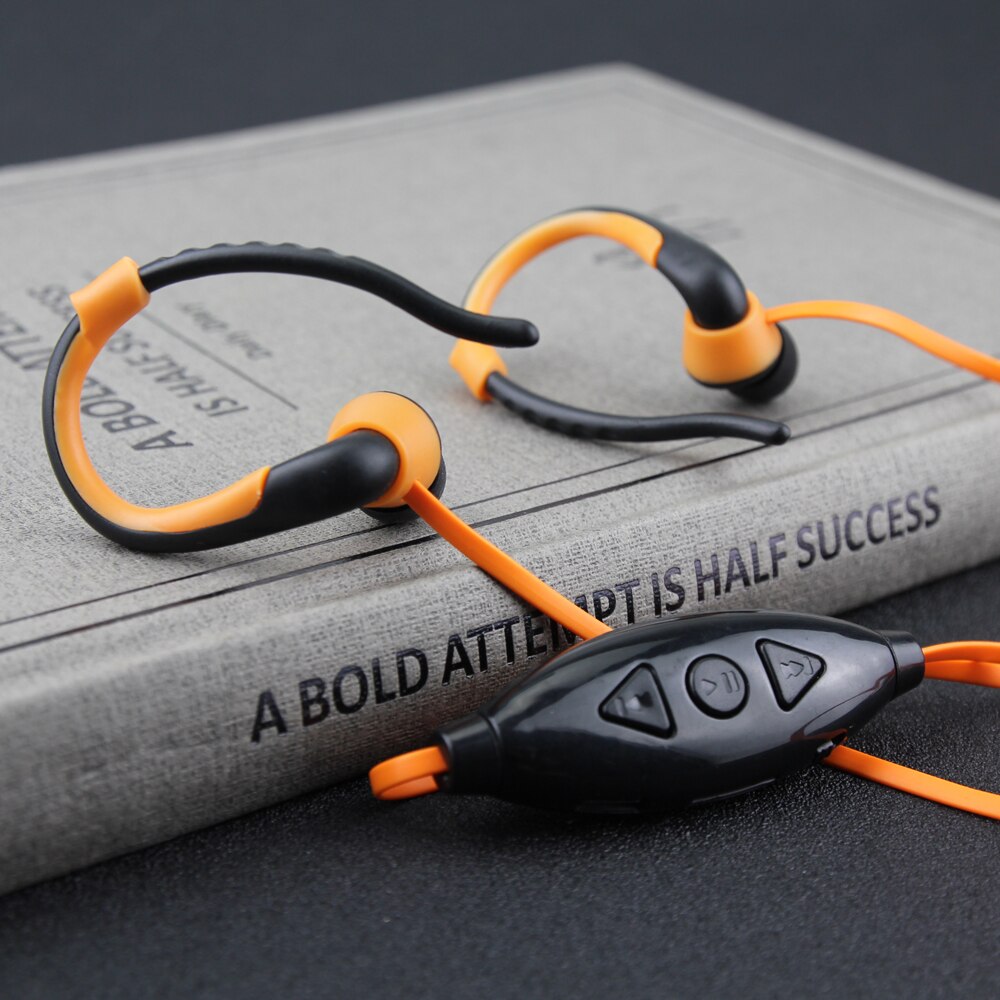 Sport mp3-speler Nekband USB MP3 Muziek Media Speler met Stereo Audio Oortelefoon Ondersteuning 16 GB Micro SD TF kaart