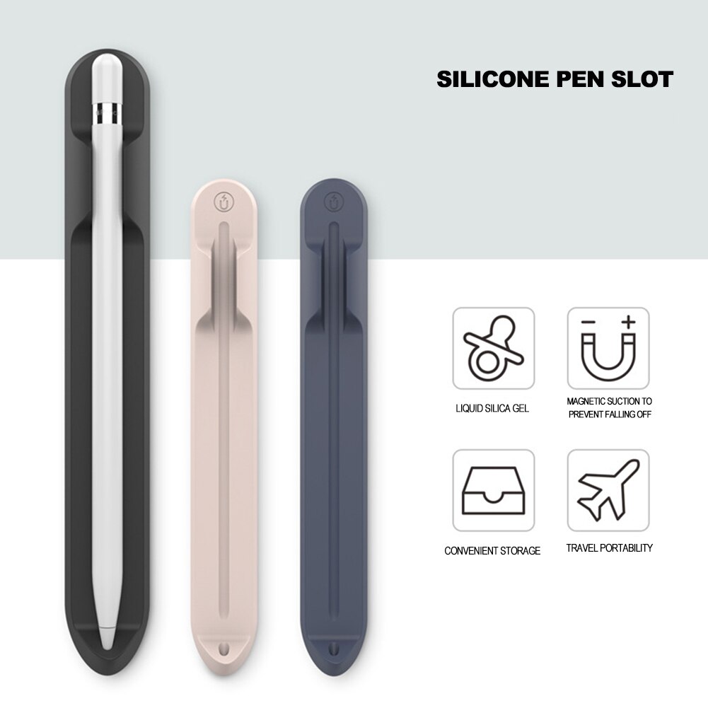 Condensator Pen Case Houder Beschermhoes Kleurrijke Zachte Siliconen Compatibel Etui Voor Ipad 10 Apple Potlood 1 2
